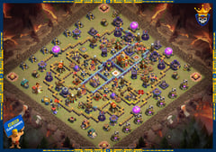 Awesome Th16 League base 5500+ Trophies