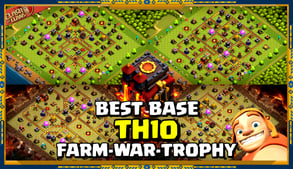 Best War Base TH10 Anti 3 Star with Link