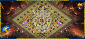 TH10 MAX ANTI 3STARS BASE LAYOUT (SYMMETRICAL)