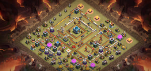 Townhall 13 War Base