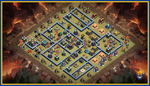 TH14 war and trophy base