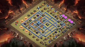 TH13 war and trophy base