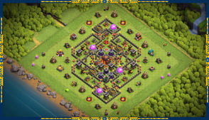 Townhall 10 ( Trophy & Farm )