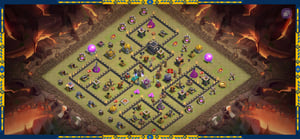 Best War base! Anti 3 star, highly recommended base, New 2024!