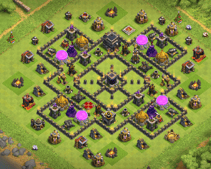 Th9 Dark Elixir Farming Base