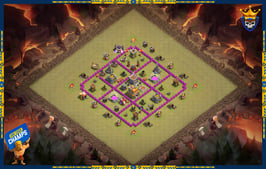 TH 7 war / hybrid base 2024