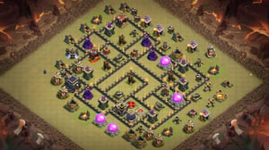 Th9 War Base ( No X-Bow )