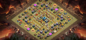 Townhall 13 War Base