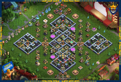 Unbeaten TH14 Base, Anti 3 stars, Anti Air, Anti Event