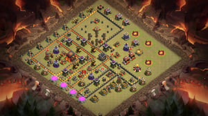 TH 10 WAR BASE (no Infernos)