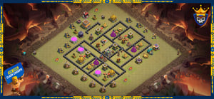 War Base For Town Hall 8.