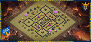 War Base For Town Hall 8.