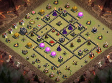 Anti-3 Star TH9 War Base