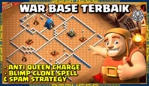 War Base TH12 Anti Spam Attack with Link & Replay
