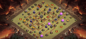 Anti-3 star Th 10 War base