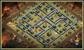 TH14 war and trophy base