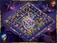 TH18 Farming Base // CENTER STORAGES //  Fort Knox Base