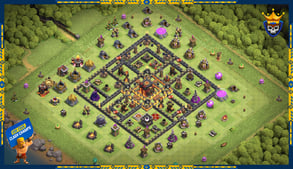 Best clash of clans war base anti everything 