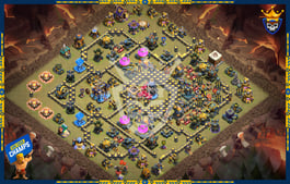 TH18 DOUBLE POISON LL/WAR/CWL BASE