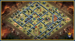 TH14 war and trophy base
