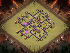 TH7 Anti DragLoon base de guerre 2019