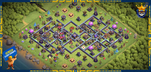 Clash of Clans World Championship 2023 Finals Base 5 By Celinho