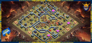 Anti 3 war base th14