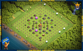 TH6 Base | Edge-Forcing | Normal Obstacle Spawn Outside | Version 2.0