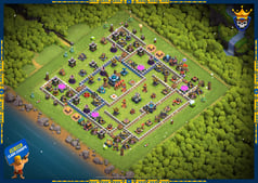 Townhall 13 base super professionale