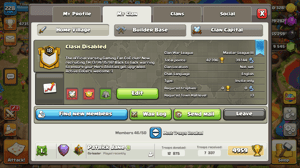 Clash Disabled