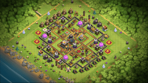 TH11 farming/trophy push base (can be used in CW)