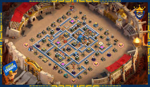TH12 Anti 3 Star Base Design For Clan War League