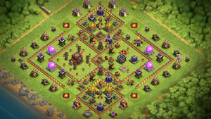 Trophy pushing base for TH10