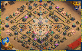 TH14 Base di guerra anti-3 stelle