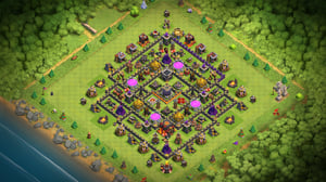 Town hall 10 farming base