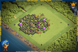 Th8 war and trophy base