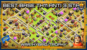 NEW BASE TH11 ANTI 3 STAR WITH LINK