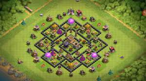 Th8 great trophy base and farming base , works great for war
