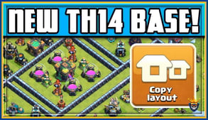 NEW TOWN HALL 14 (TH14) BASE DESIGN | With TH14 Base Layout Link