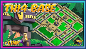 NEW BEST TH14 War Base 2021 | Defended in Champs 2
