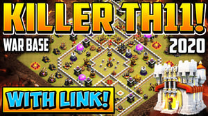  KILLER NEW TH11 WAR BASE  Anti 3 Star Layout 2020 by Clash With Cory