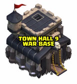 TH9 War Base Give A Try!