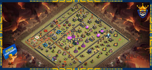 Townhall 14 trophies base