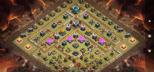 Townhall 13 War Base