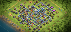 Townhall 13 war base