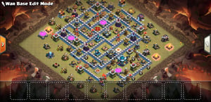 Anti 3 star Townhall 13